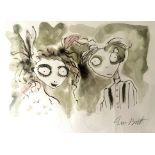 Tim BURTON (Né en 1958) Sans titre