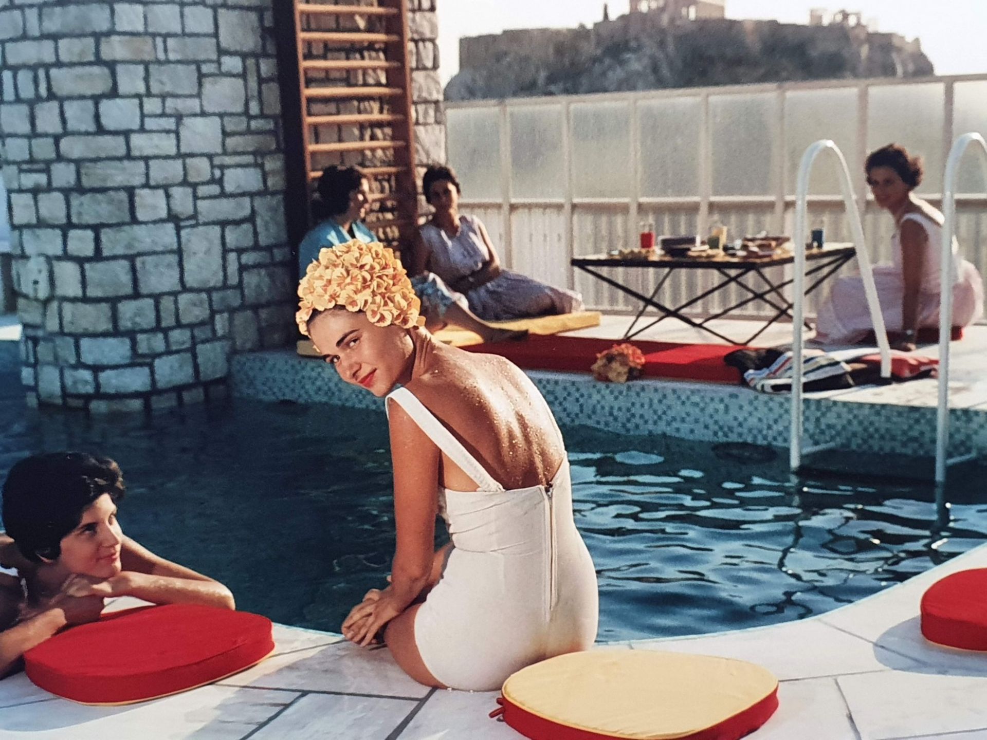 Slim AARONS (1916-2006)  Penthouse Pool  - Bild 8 aus 8