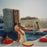 Slim AARONS (1916-2006) Penthouse Pool