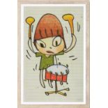 Yoshitomo NARA (Né en 1959) Banging the Drum,2020