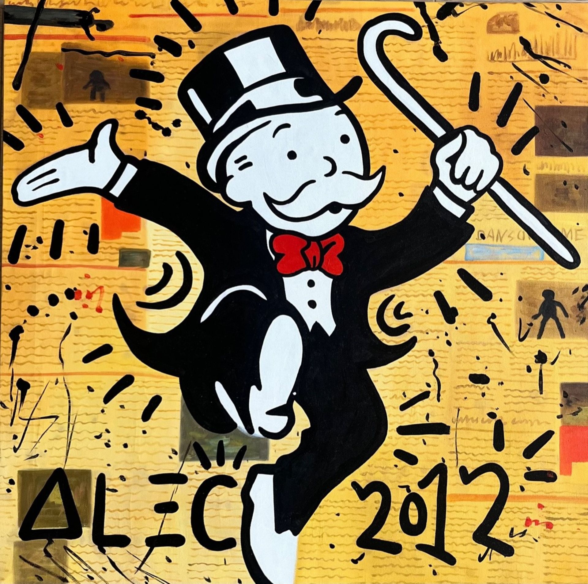 Alec MONOPOLY (Né en 1986)  Sans titre,2012 