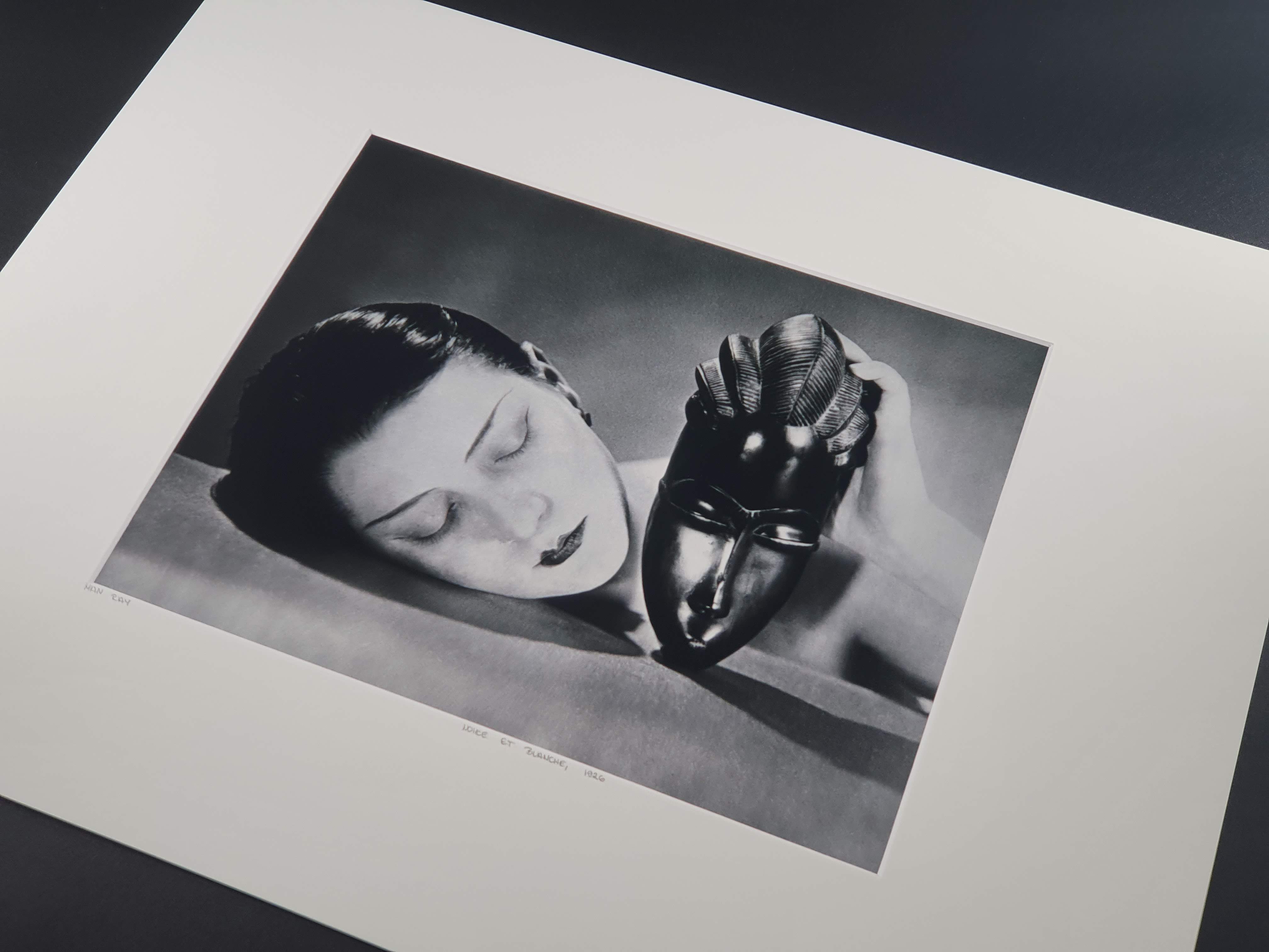 MAN RAY (Emmanuel Radnitsky, dit, 1890-1976) Noire et Blanche, d’après l’original de 1926 - Image 2 of 5