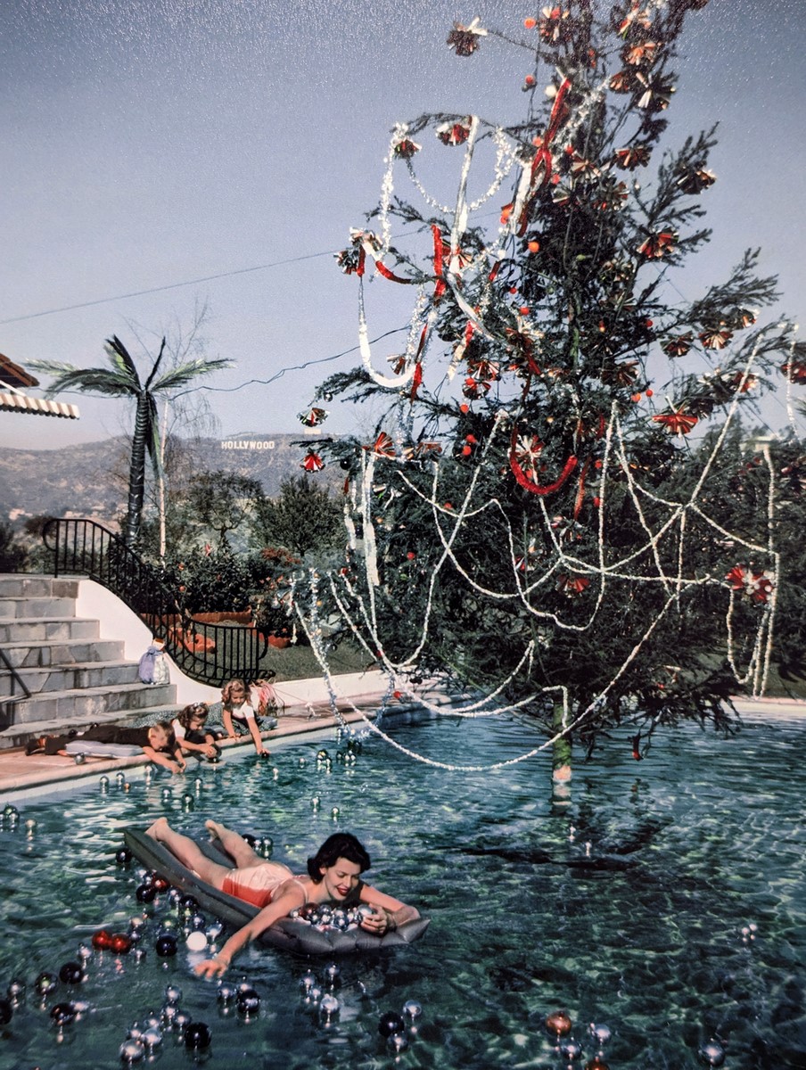 Slim AARONS (1916-2006) Christmas Swim - Image 5 of 6