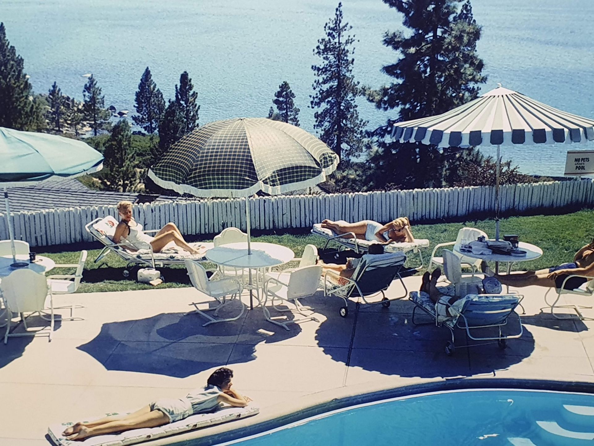 Slim AARONS (1916-2006)  Relaxing at lake tahoe  - Bild 5 aus 8