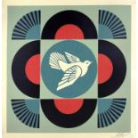 Shepard FAIREY (Né en 1970)  Geometric Dove - 2023  