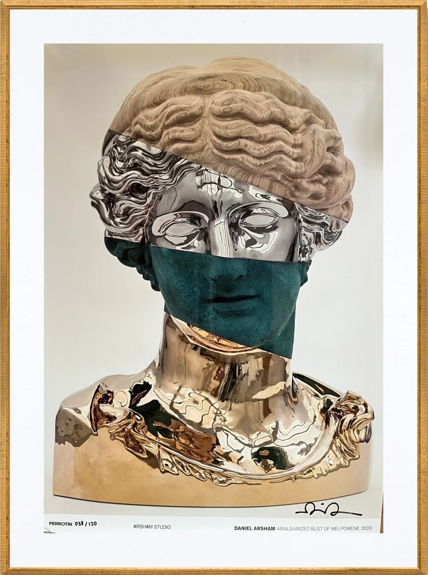 Daniel ARSHAM (Né en 1980)  Amalgamized Bust Of Melpomene 