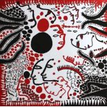 Yayoi KUSAMA (Né en 1929)  I Want To Sing My Heart Out In Praise Of Life,2010 