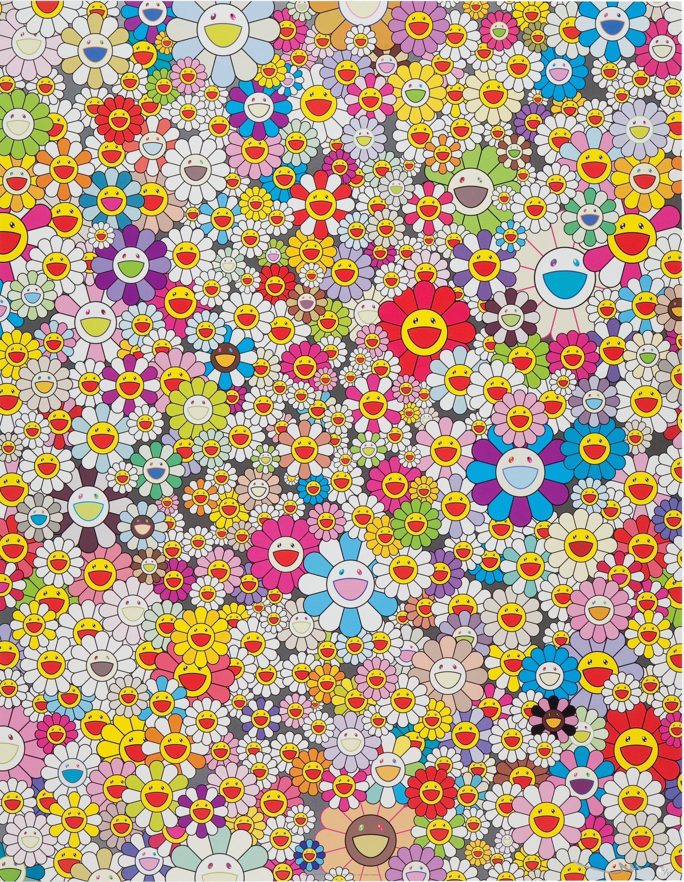 Takashi MURAKAMI (Né en 1962) Poporoke Forest