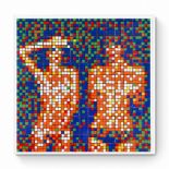 INVADER (Né en 1969) Rubik Country Lifes