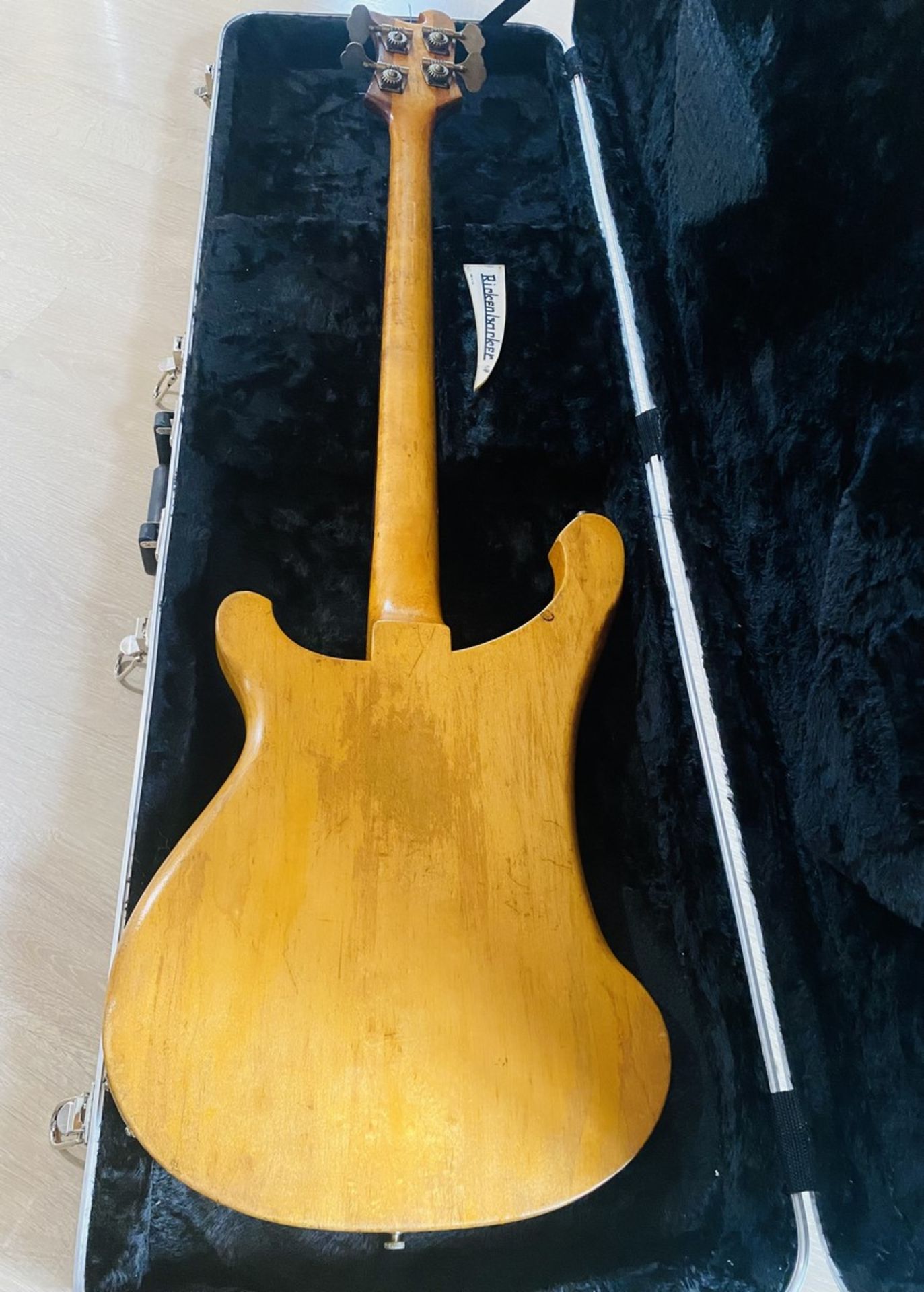 RICKENBACKER 4000 – circa 1960. MAPLEGLO. Rare vintage Guitare Bass . - Bild 7 aus 7