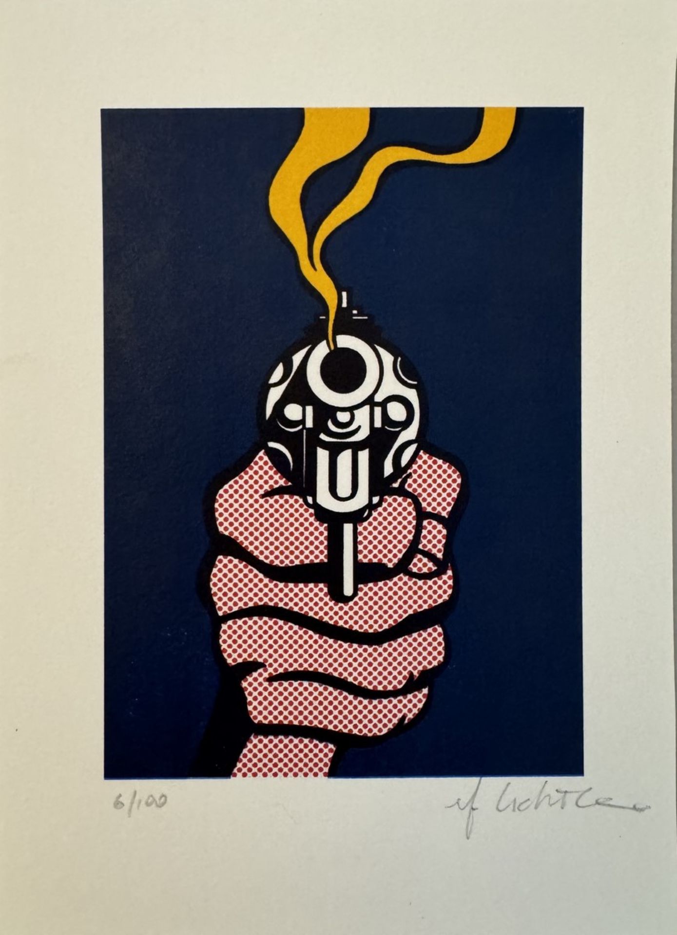 Roy LICHTENSTEIN (1923-1997), d'après.  