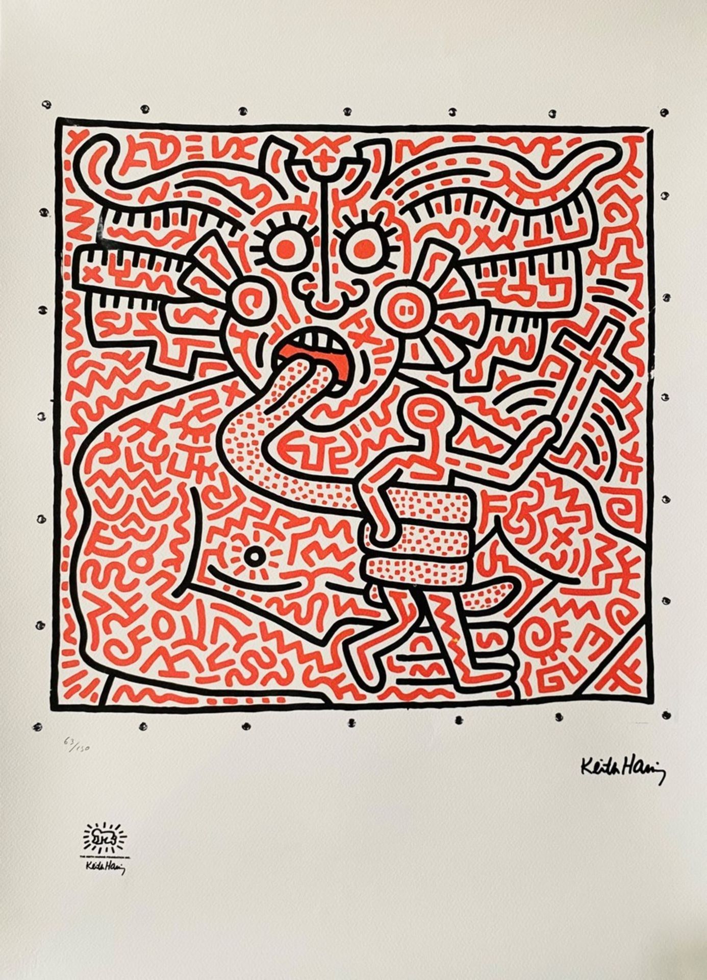 Keith HARING (1958-1990), (D’APRÈS) 