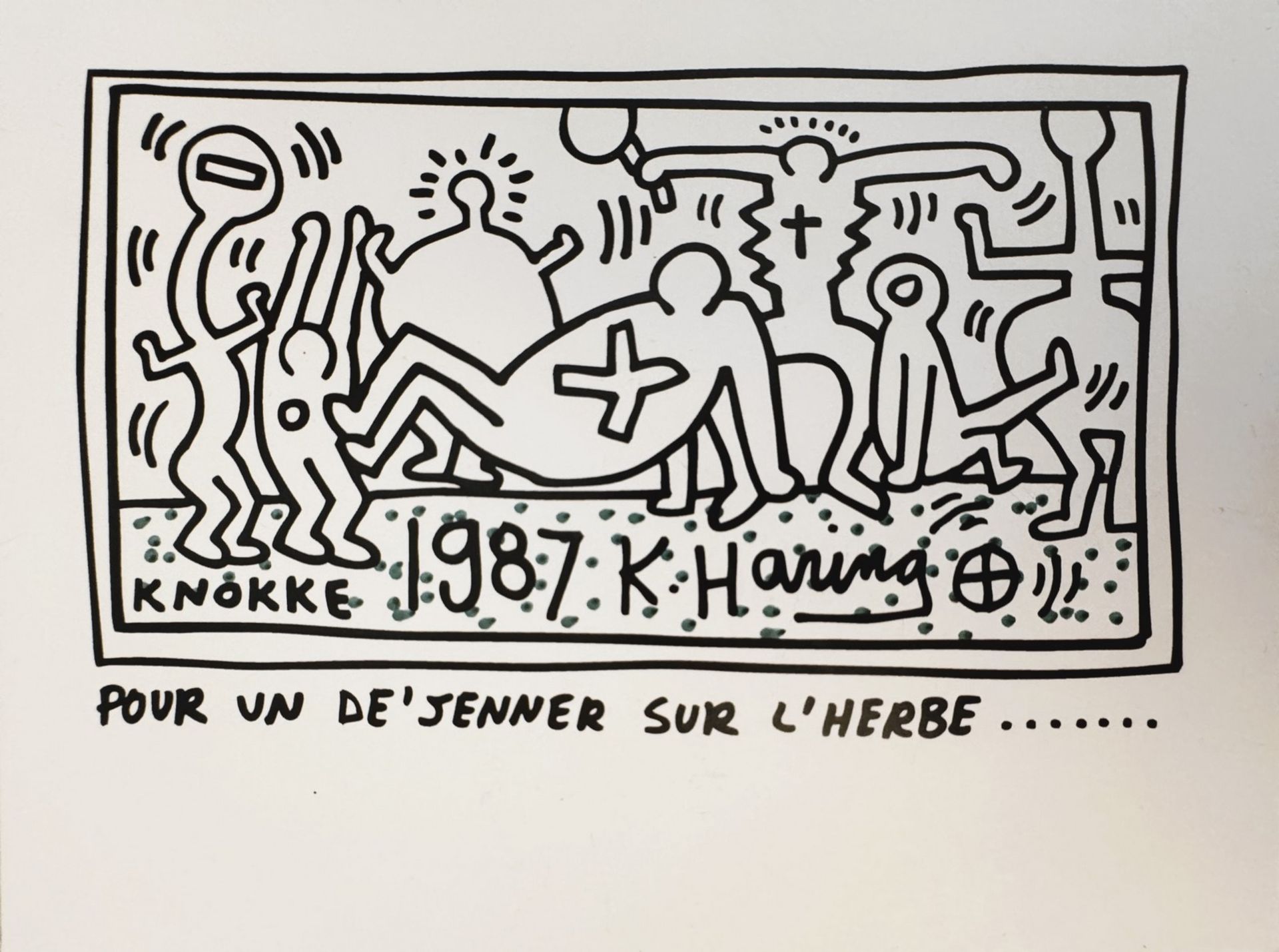 Keith HARING (1958-1990), Attribué à.  - Bild 2 aus 2