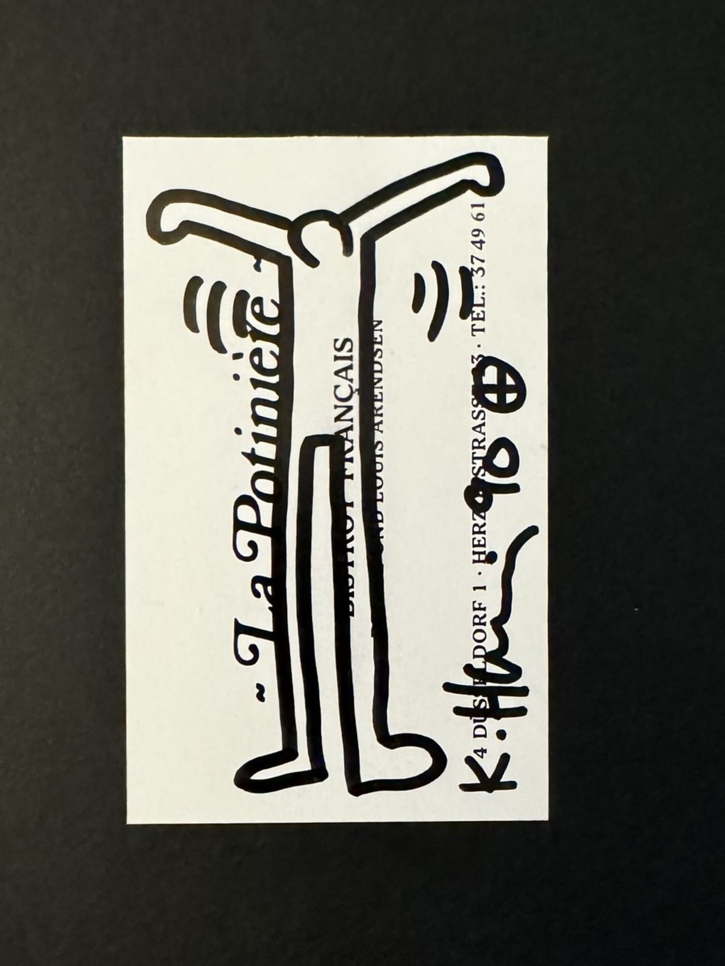 Keith HARING (1958-1990), Attribué à.