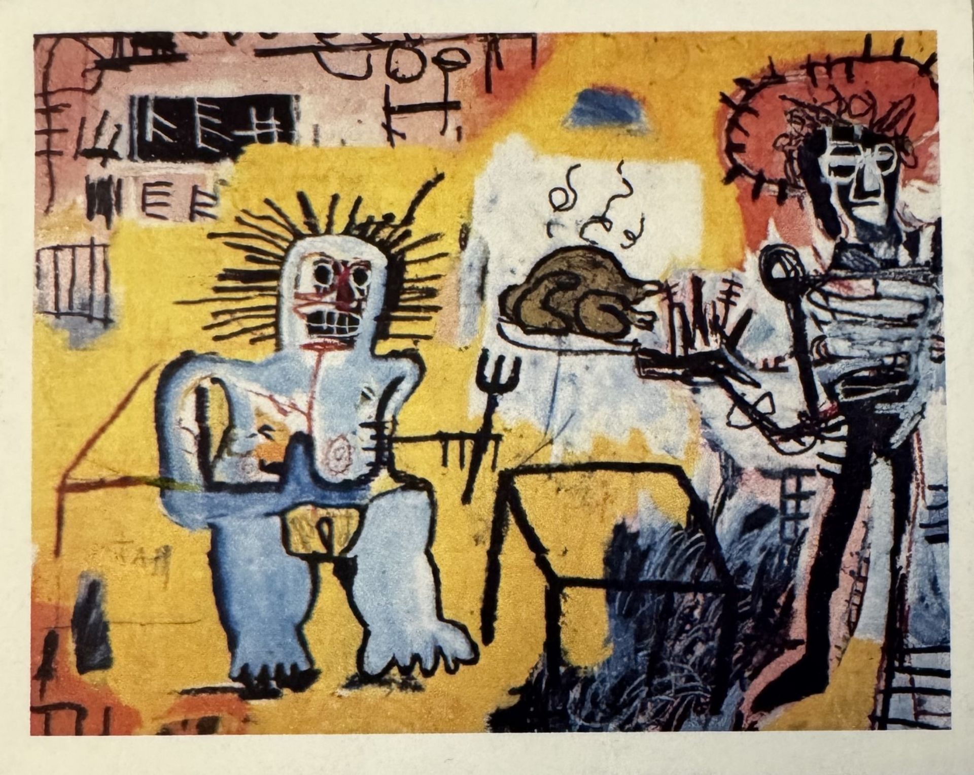 Jean-Michel BASQUIAT (1960-1988), D’Après. 