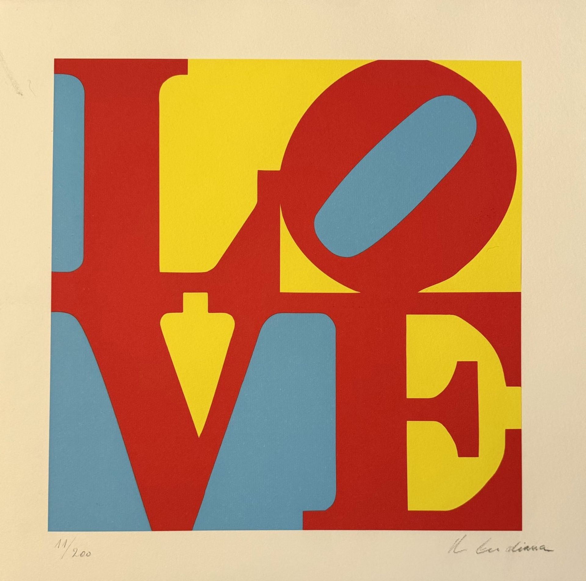 Robert INDIANA (1928-2018). 