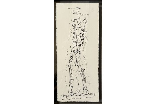 André MASSON (1896-1987).  « Homme Totémique ». Vers 1970.   - Bild 1 aus 3