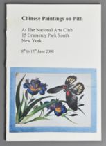 SCARCE BOOK ON CHINESE PAINTINGS ON PITH, NEW YORK (WILLIAMS, IFAN)