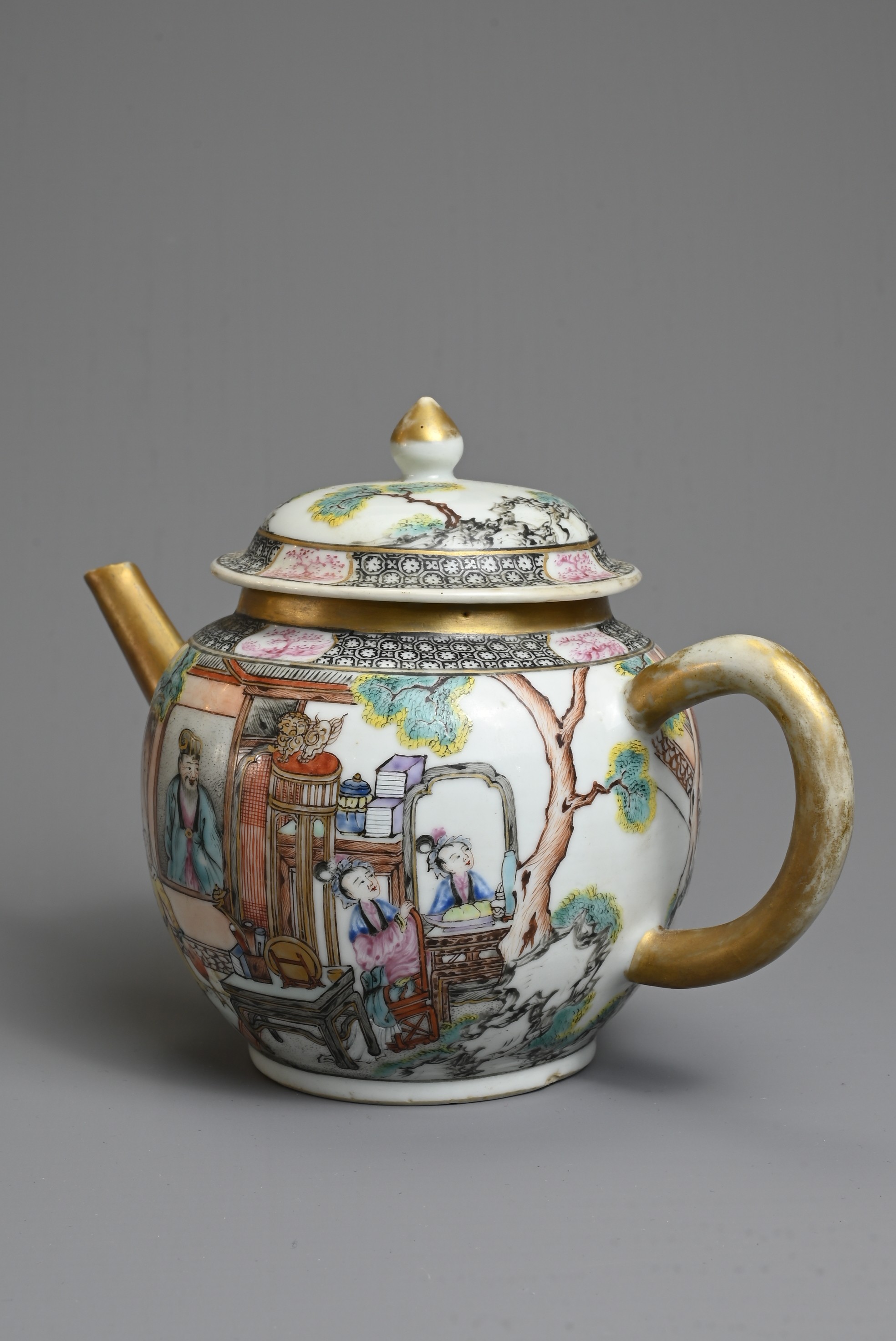 A FINE CHINESE FAMILLE ROSE PORCELAIN TEAPOT, 18TH CENTURY - Image 2 of 21