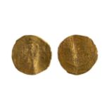 A MONGOL GOLD COIN, PROBABLY KHAWARIZM KHWAREZMIAN DYNASTY (1077-1231