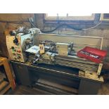 KBC Tool Room Lathe with Steady Rest, Model: GRIP-1340G, SN: 021010