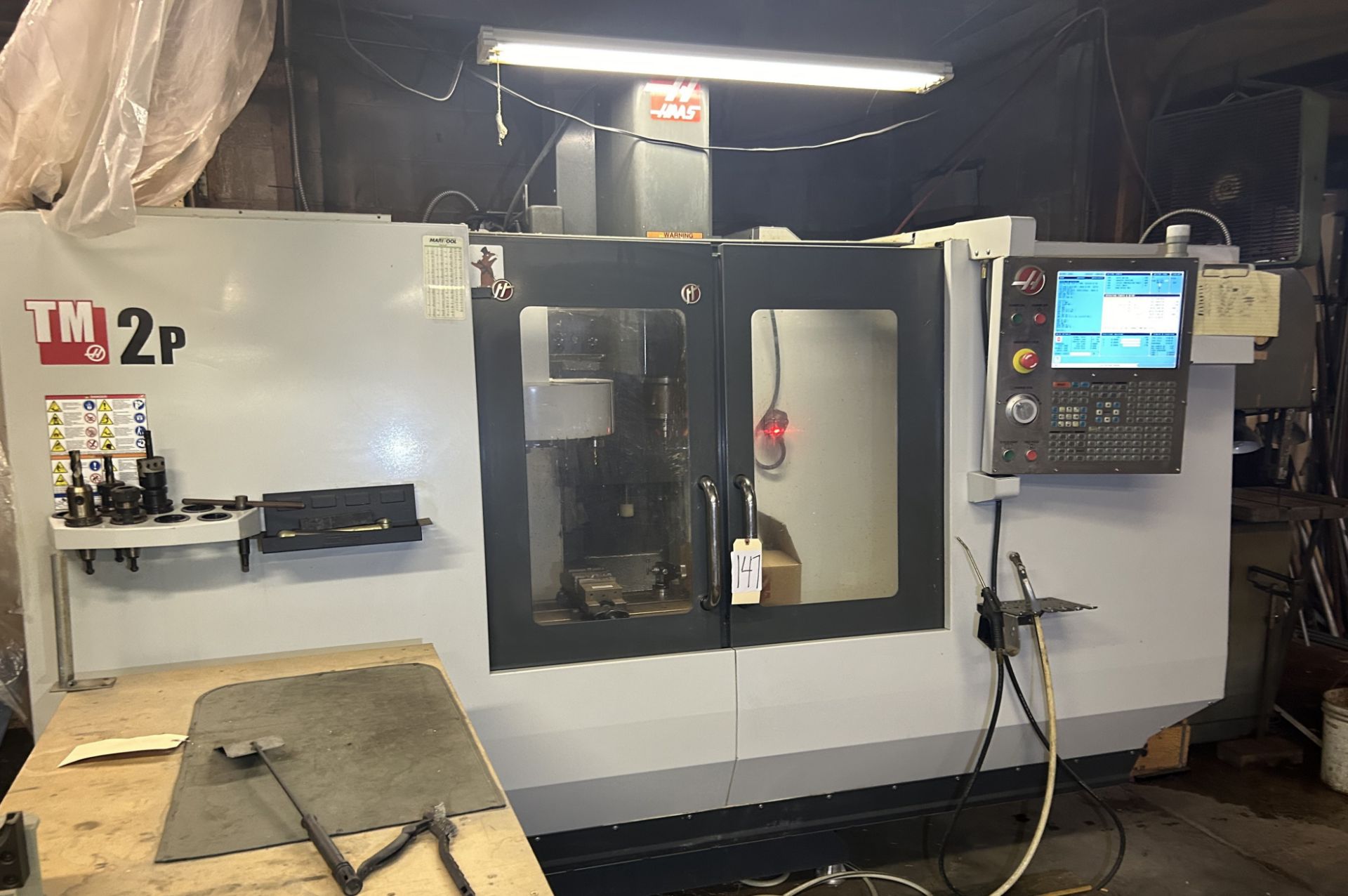 Haas TM-2P Vertical Machining Center, (2015) with Probe