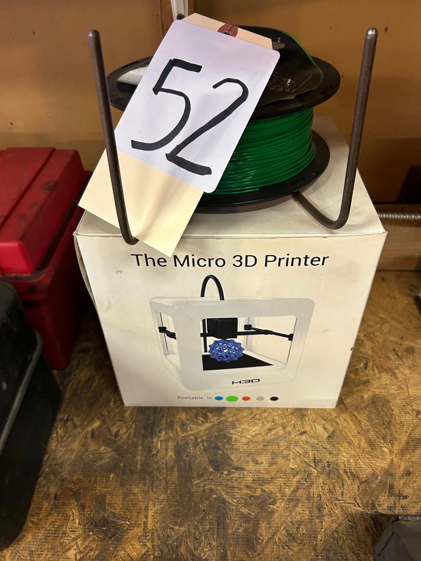 Micro 3D Printer with roll of plastic wire - Bild 2 aus 2