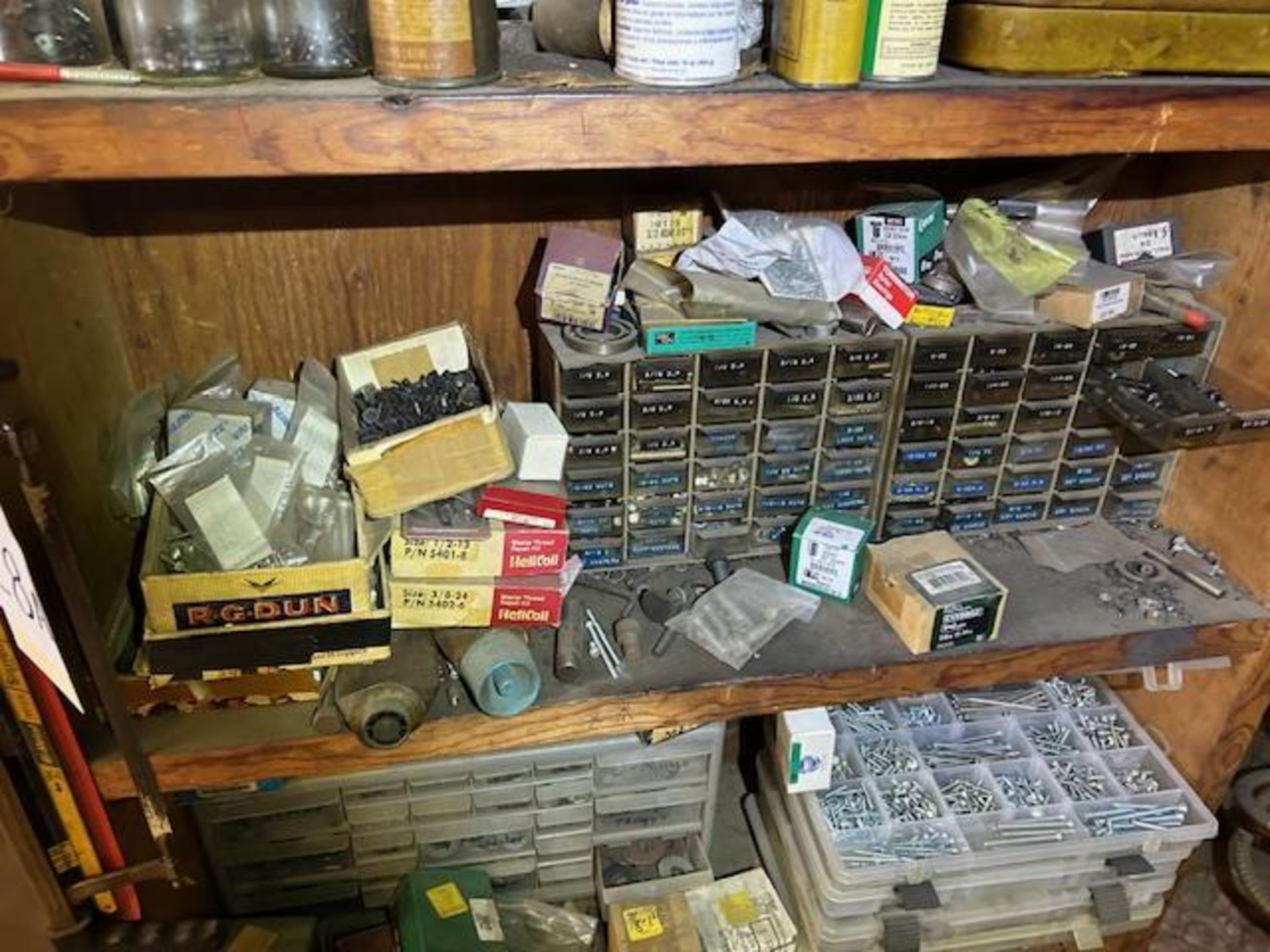 Shelf and Contents of Screws, Bolts and other Fasteners - Image 8 of 12