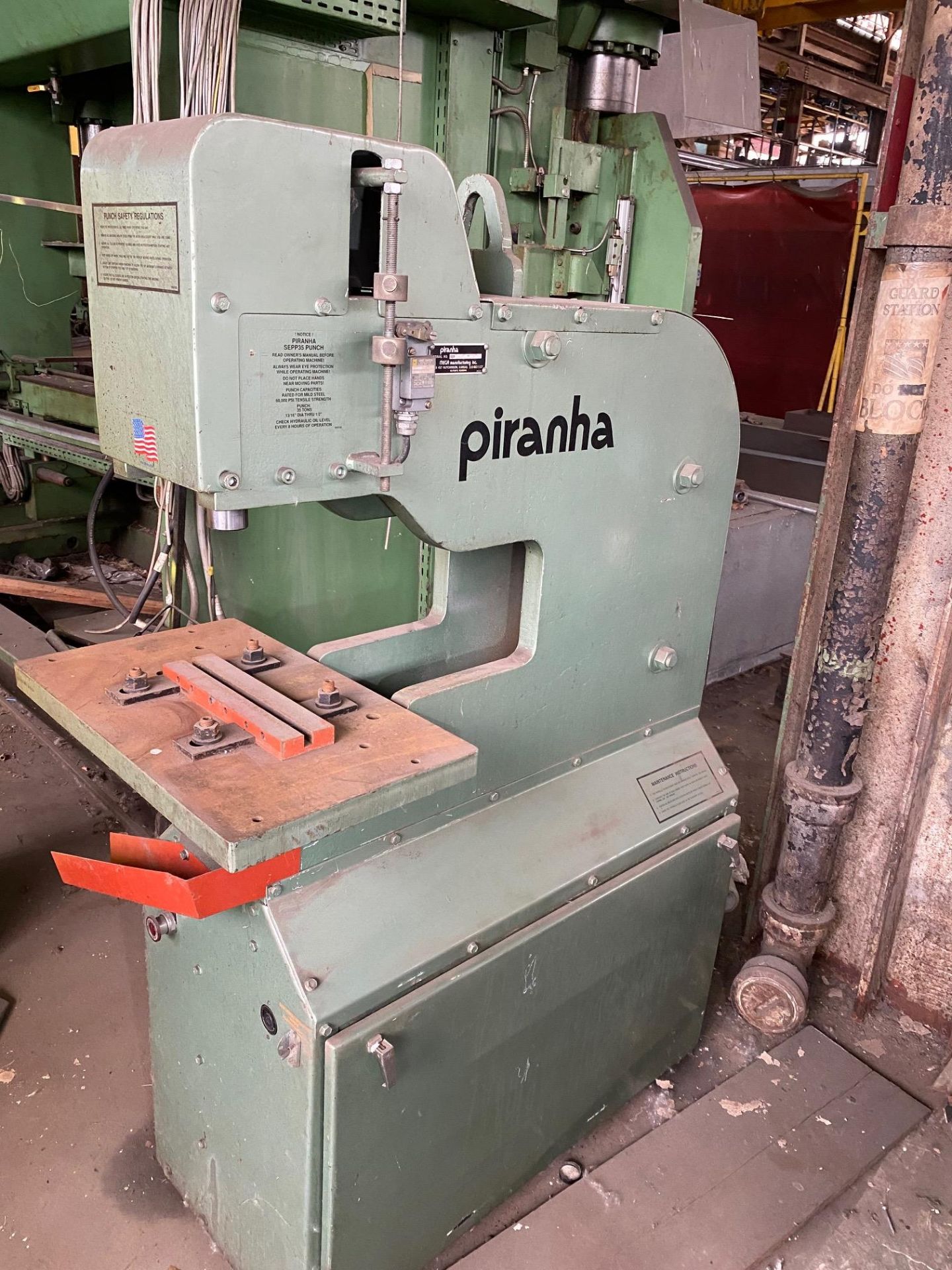35-Ton Piranha SEPP35 Punch Press