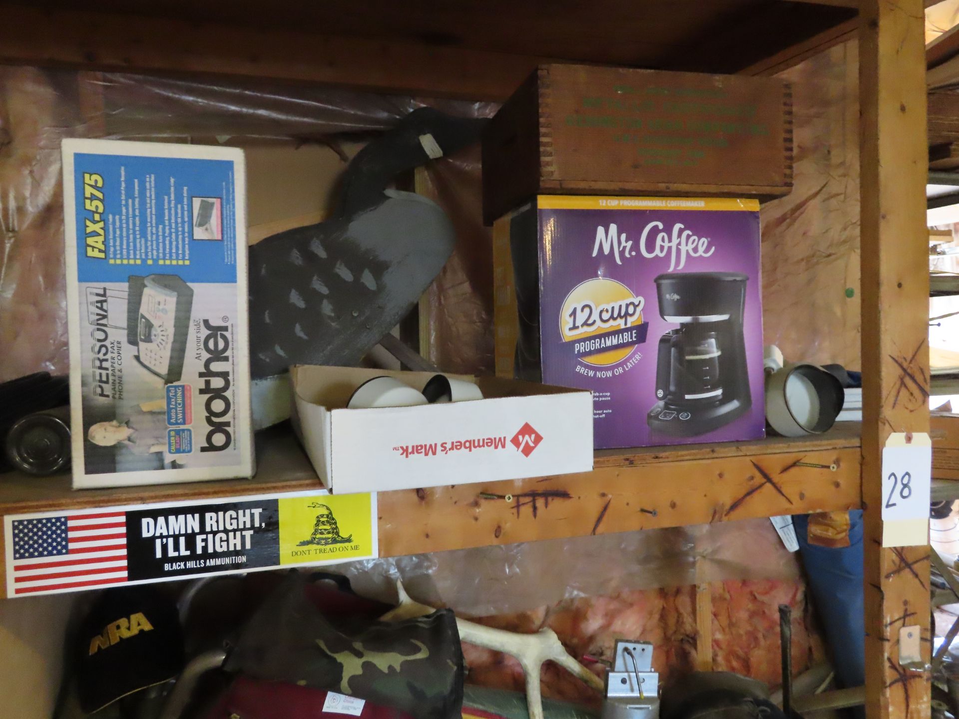 Contents of Wooden Shelf, Paint Ball Gun, Jack Stand and other items - Image 5 of 9