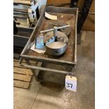 3-Jaw & 4-Jaw Chuck with 4-Wheel Shop Cart