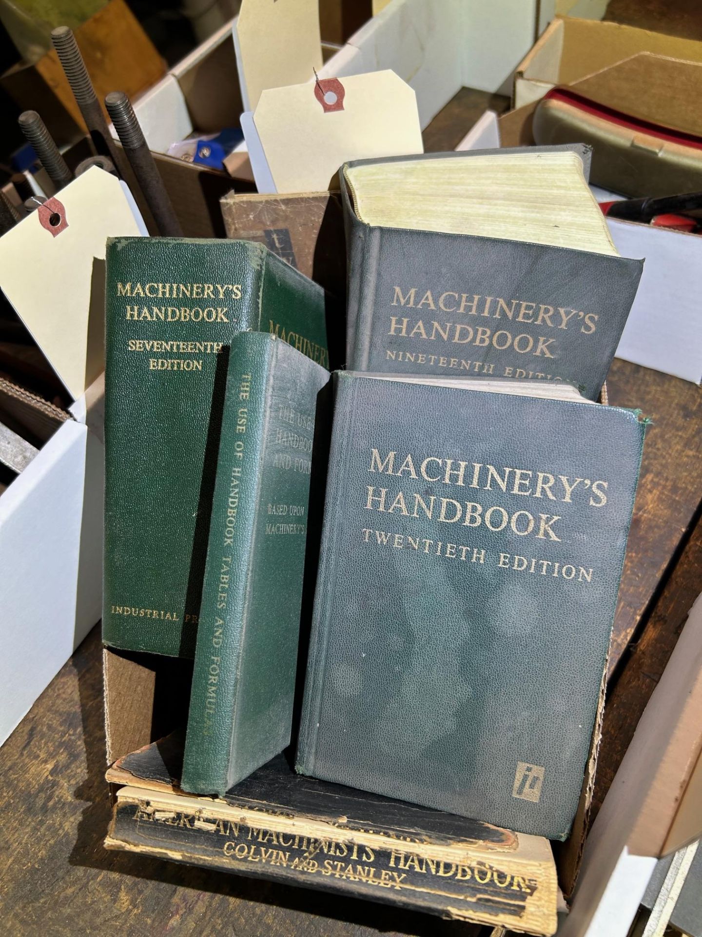 Machinery's Handbook - Various Additions