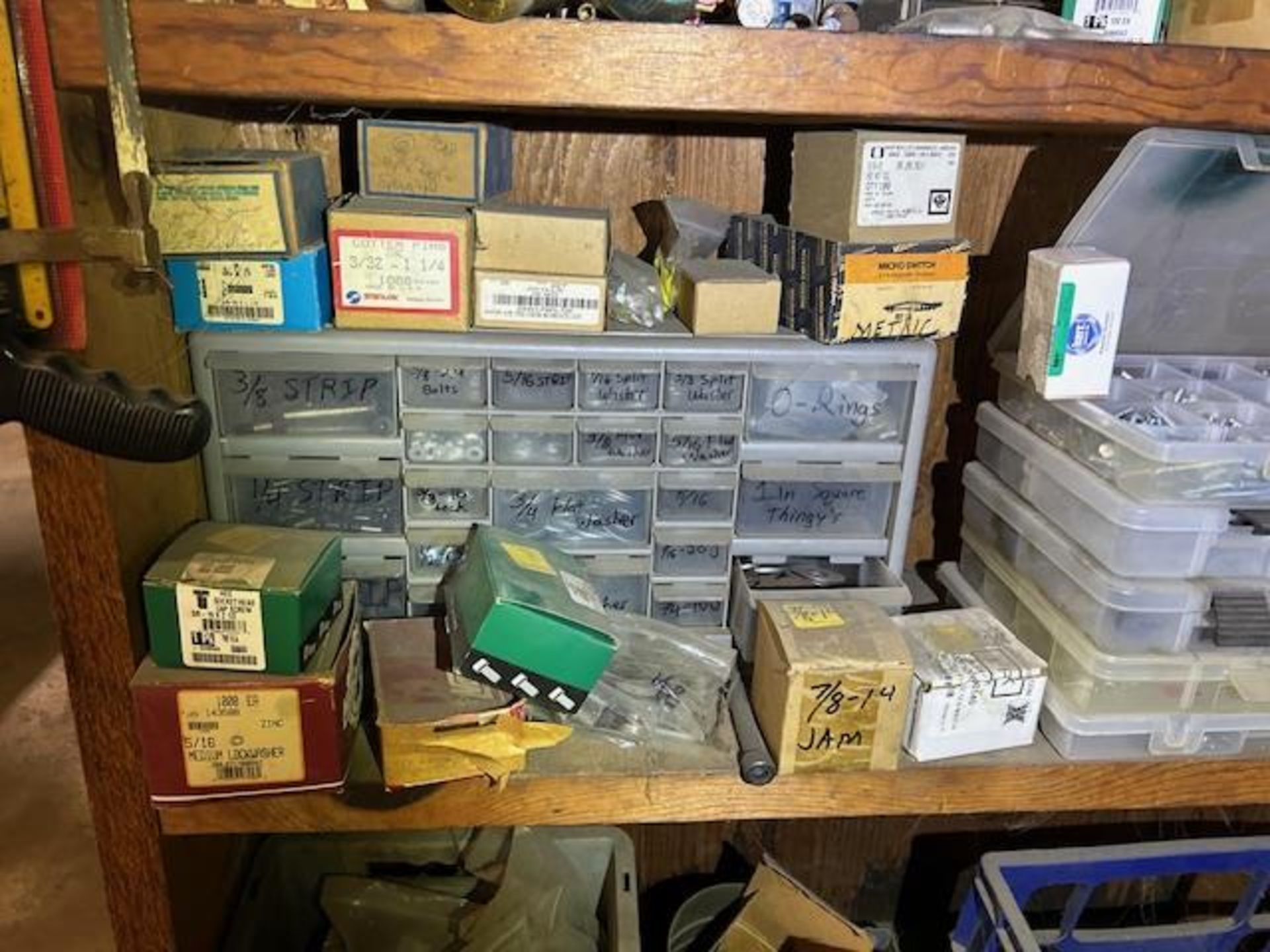 Shelf and Contents of Screws, Bolts and other Fasteners - Image 7 of 12