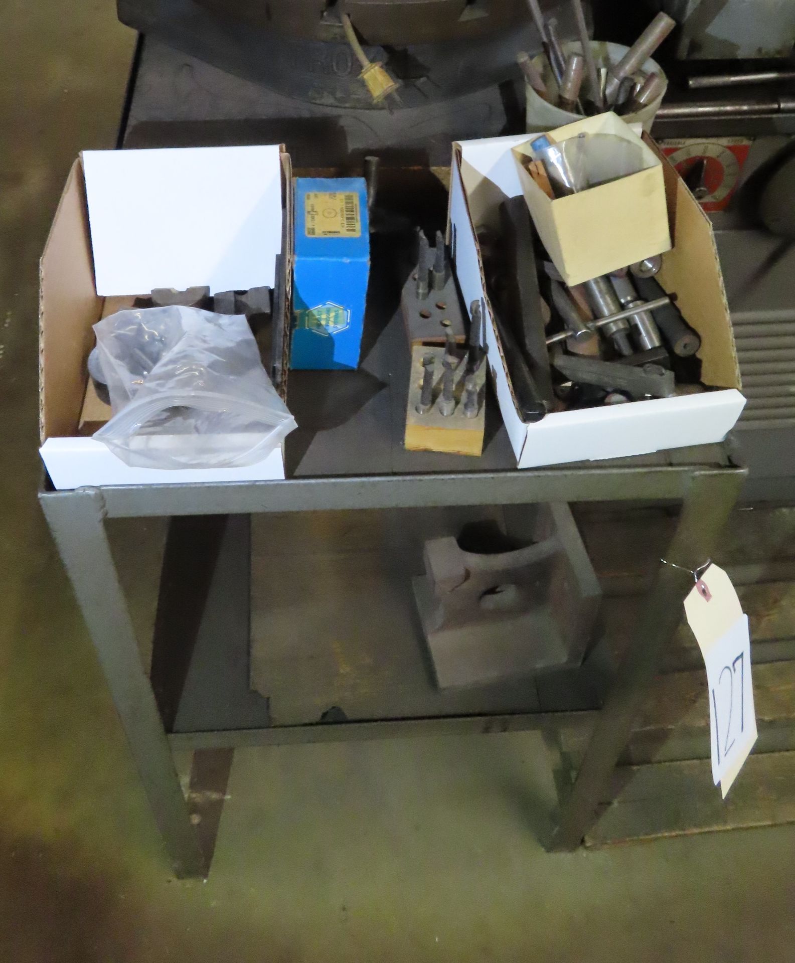 Table and Tooling contents, Angle Place, Boring Bar, Reamers & Other Tooling - Image 2 of 4