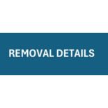 Removal Details