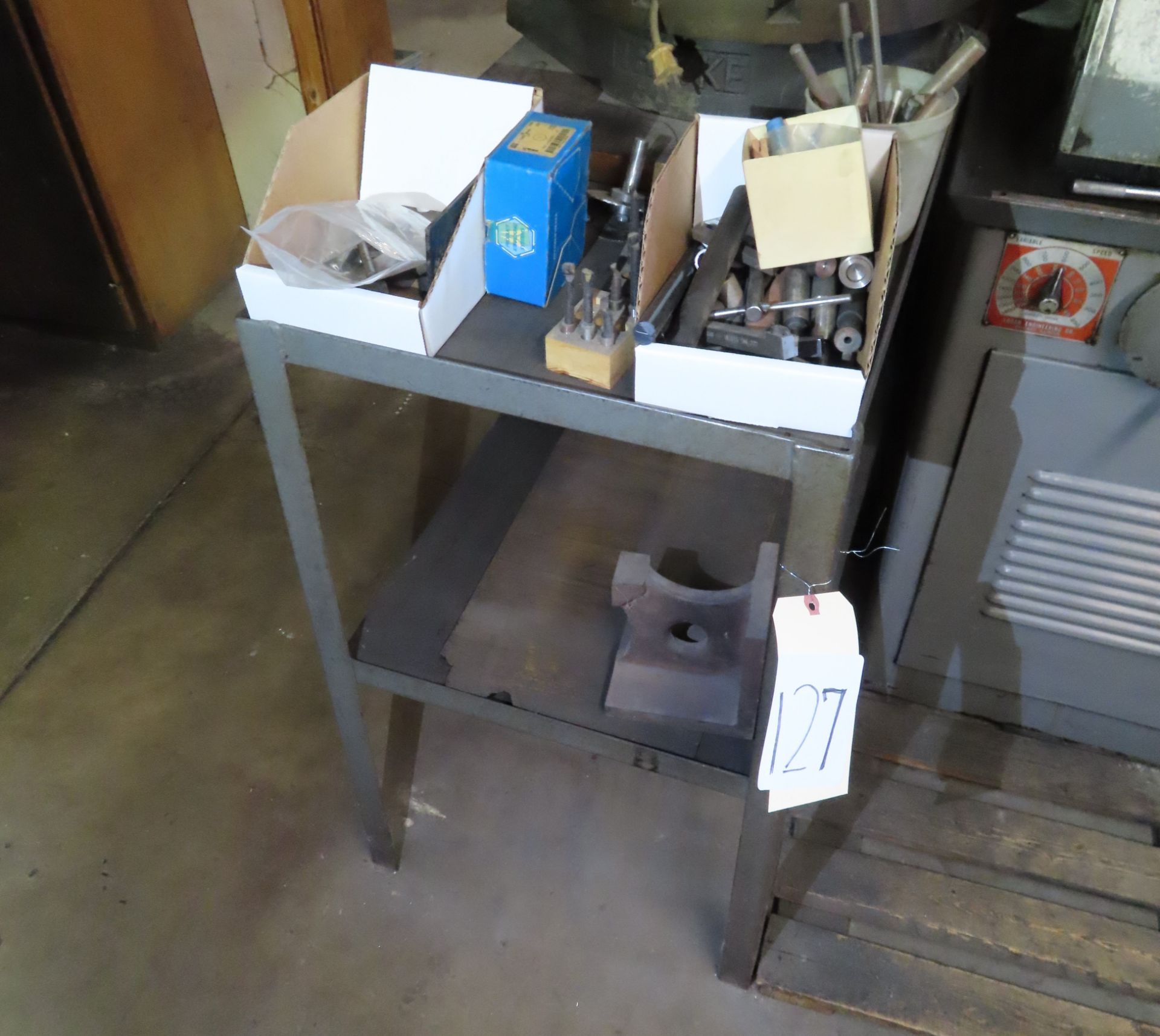 Table and Tooling contents, Angle Place, Boring Bar, Reamers & Other Tooling - Image 3 of 4