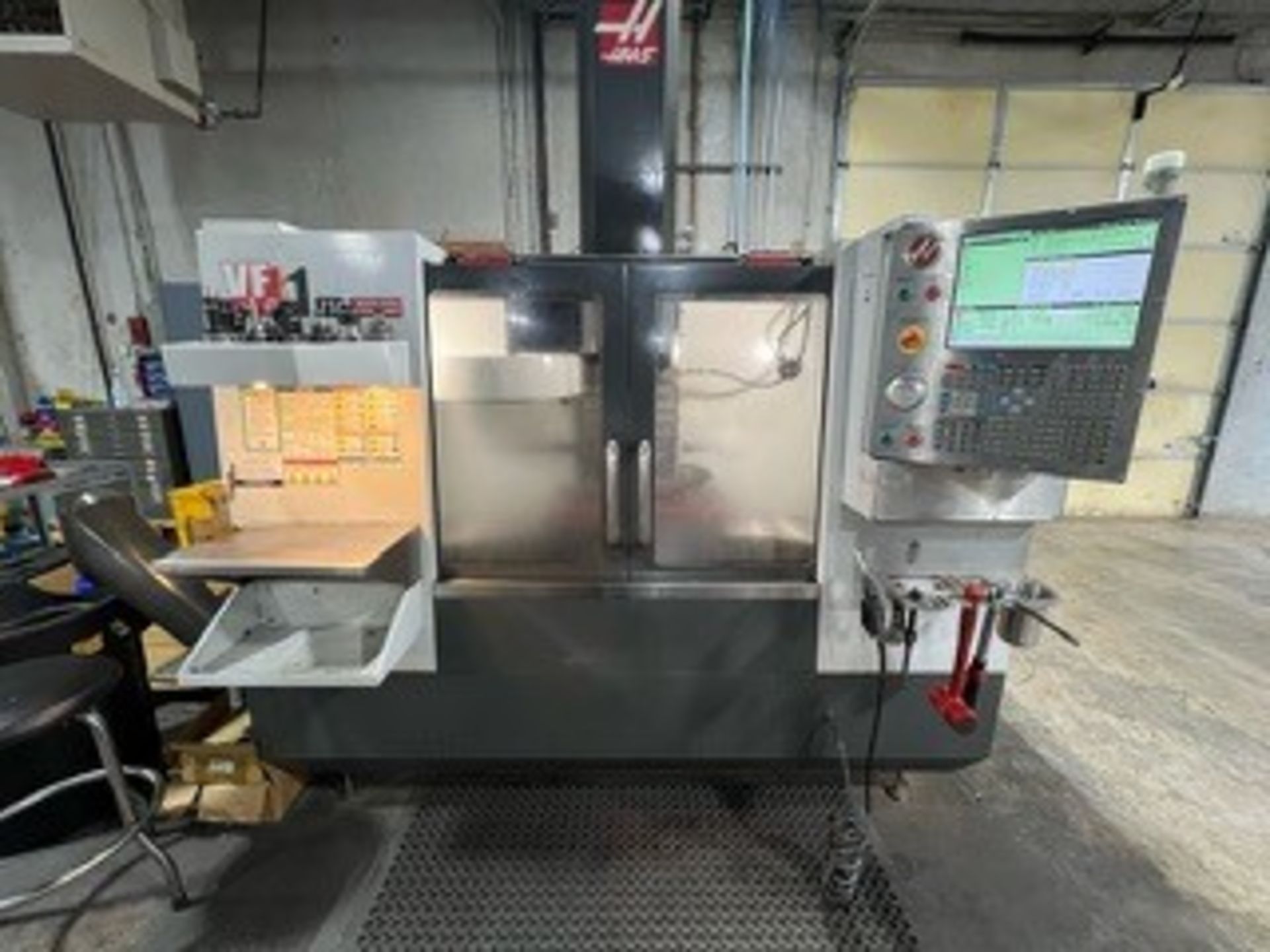2011 HAAS VF-1 4-Axis CNC Vertical Machining Center ***Low Hours*** - Image 2 of 8