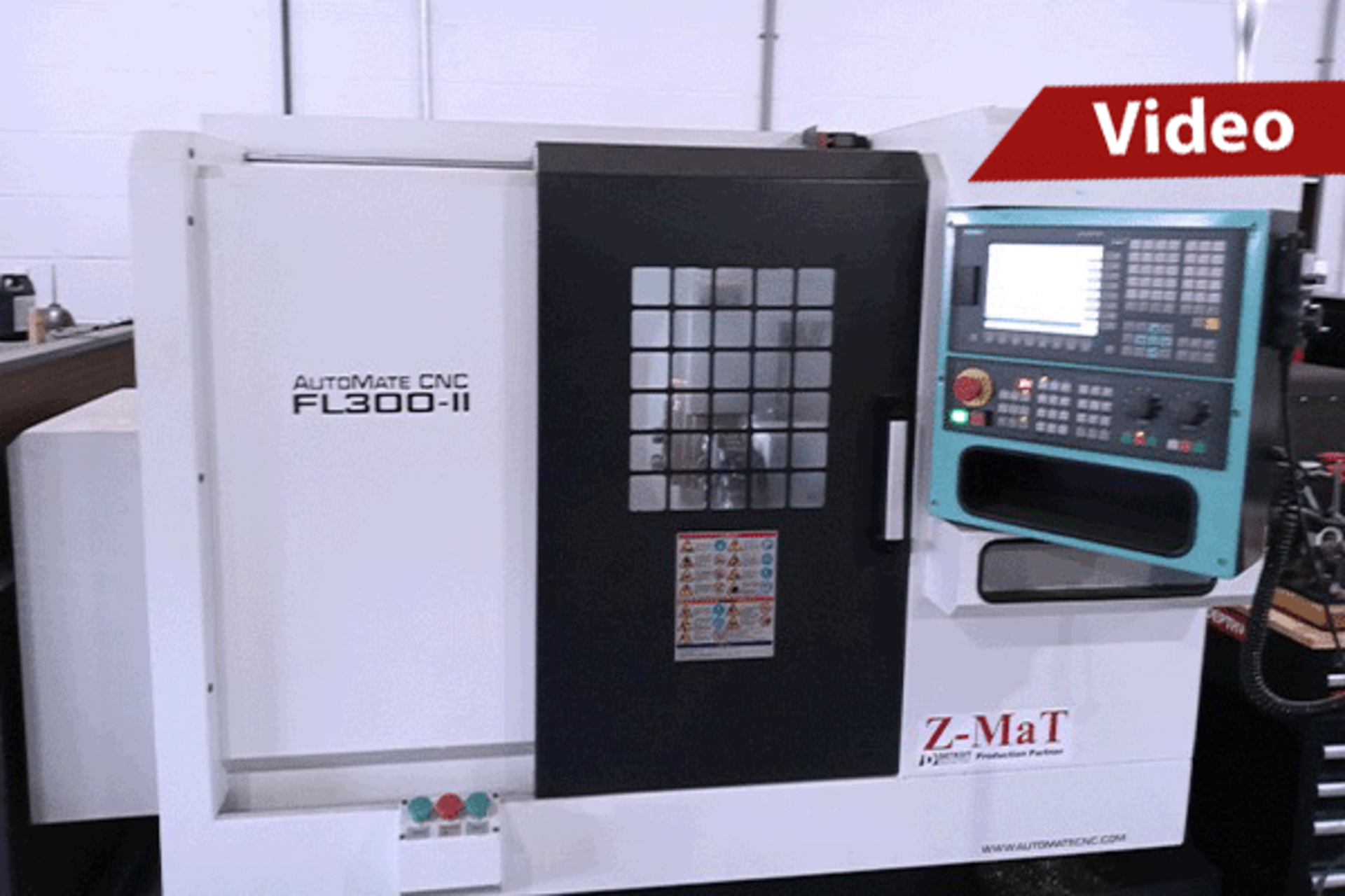 Z-Mat Flash FL300 4-Axis CNC Lathe (2018)