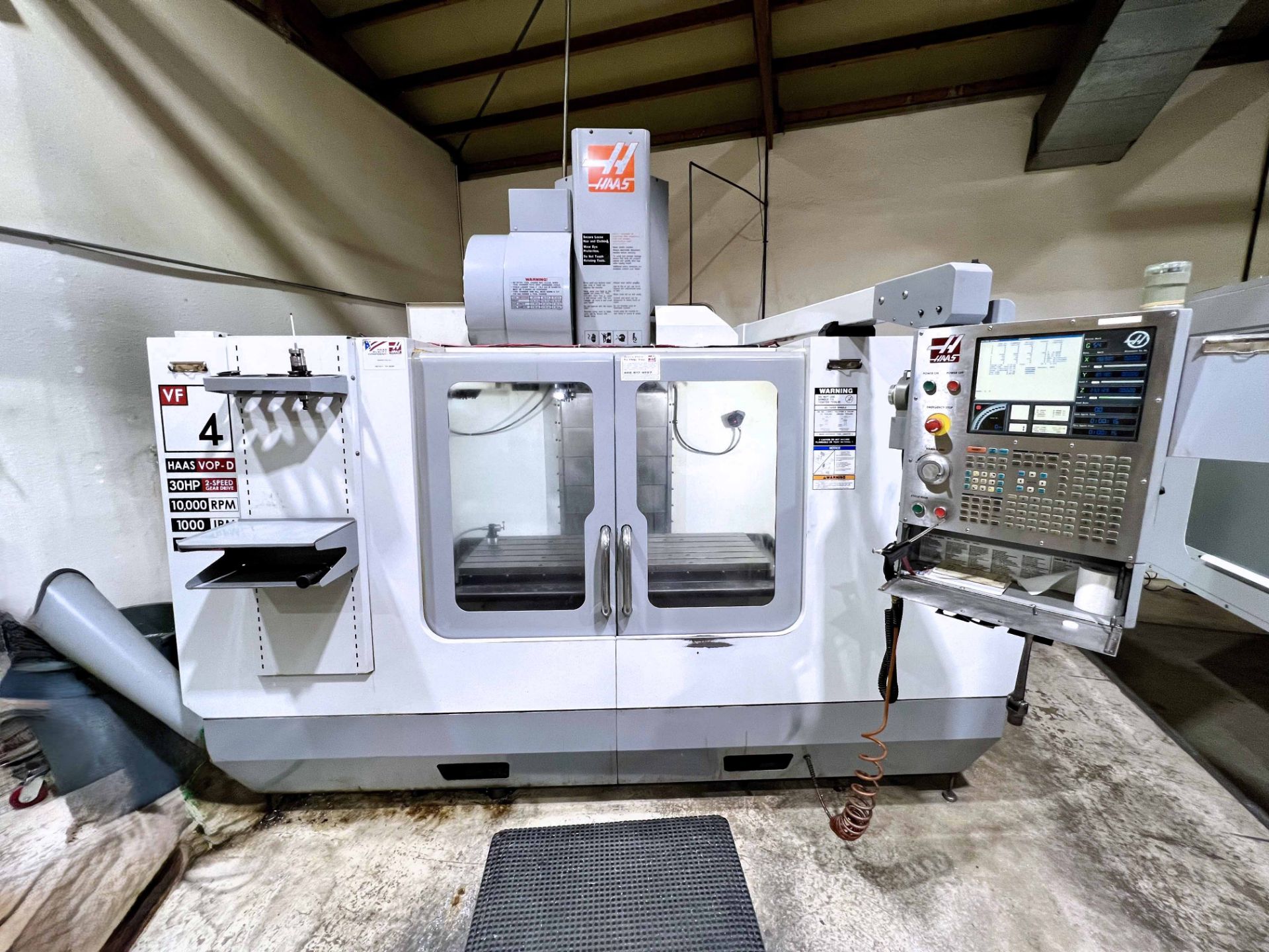 Haas VF-4B Vertical Machining Center (2007) - Image 2 of 12