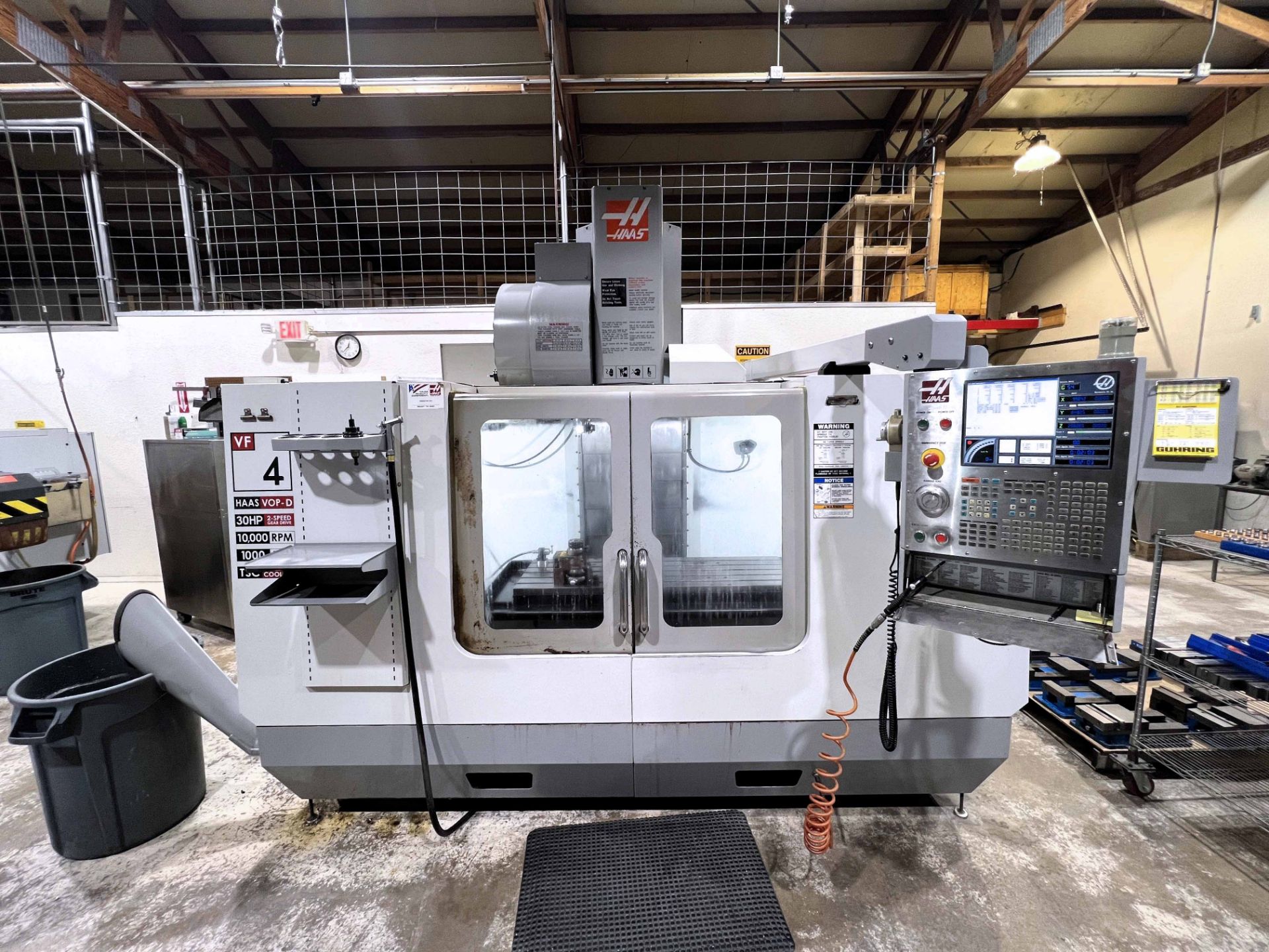 Haas VF-4B Vertical Machining Center (2007) - Image 2 of 10