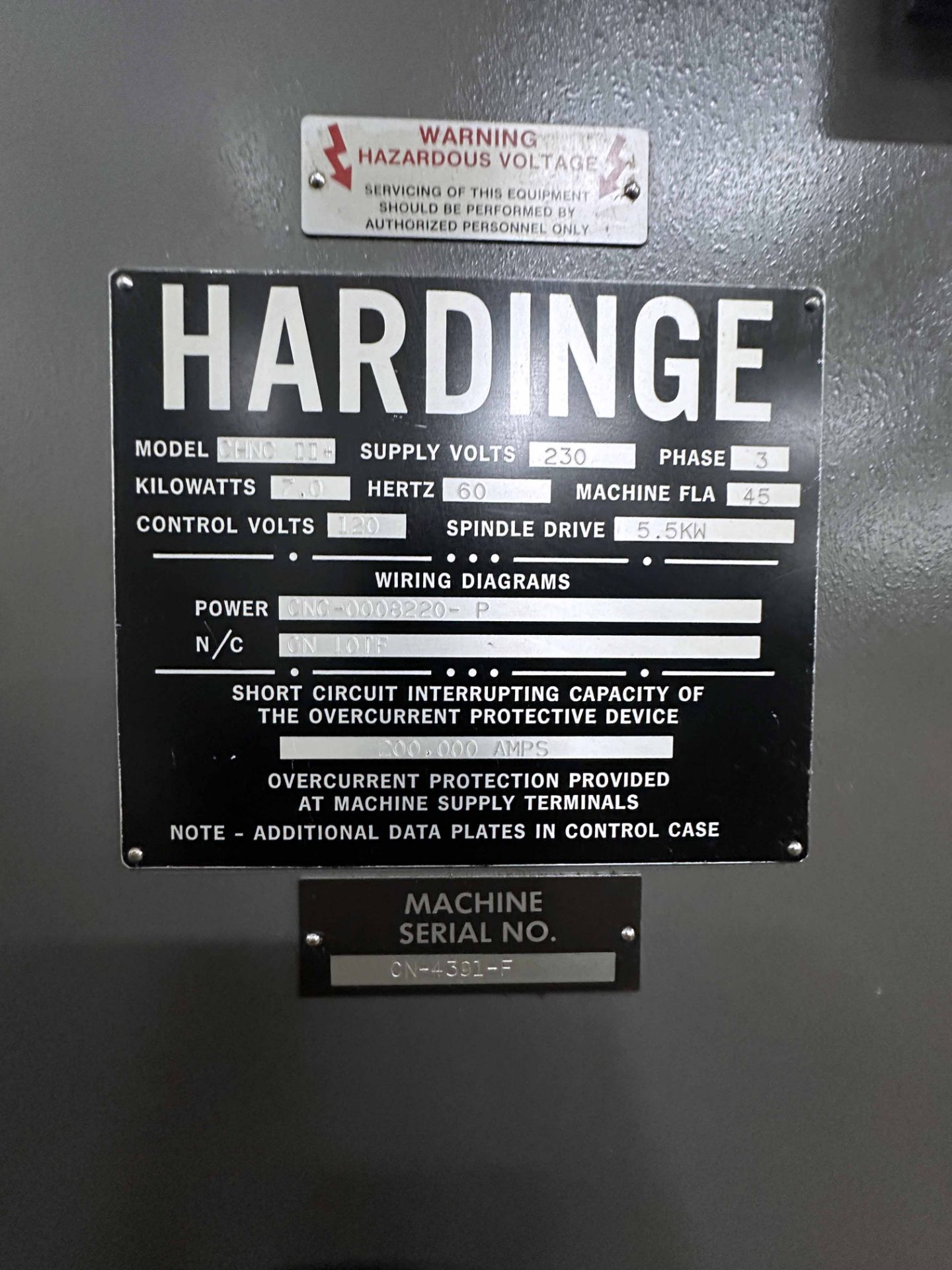 Hardinge CHNC II + CNC Lathe - Image 12 of 12