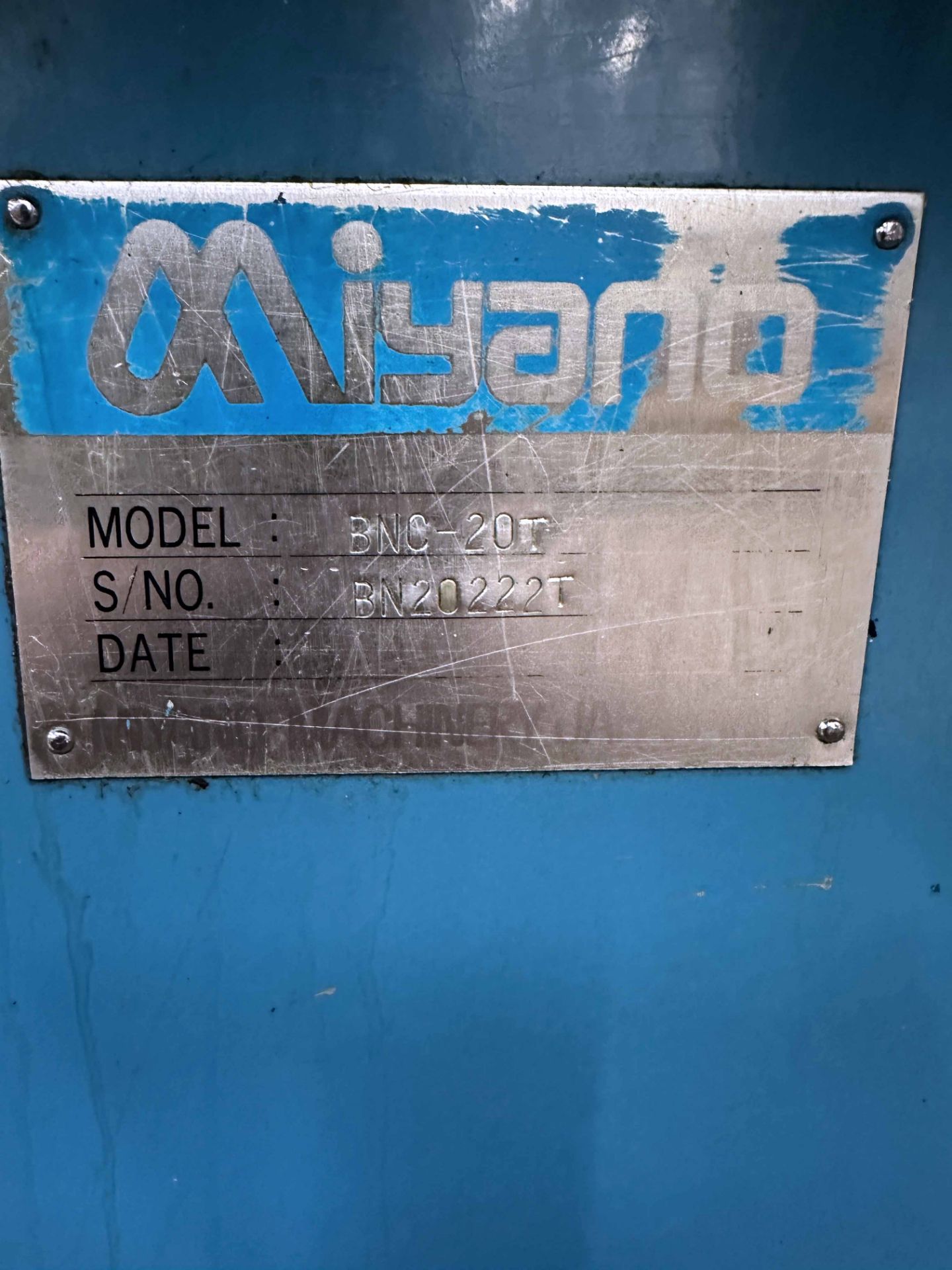 Miyano BNC-20T CNC Lathe - Image 10 of 12