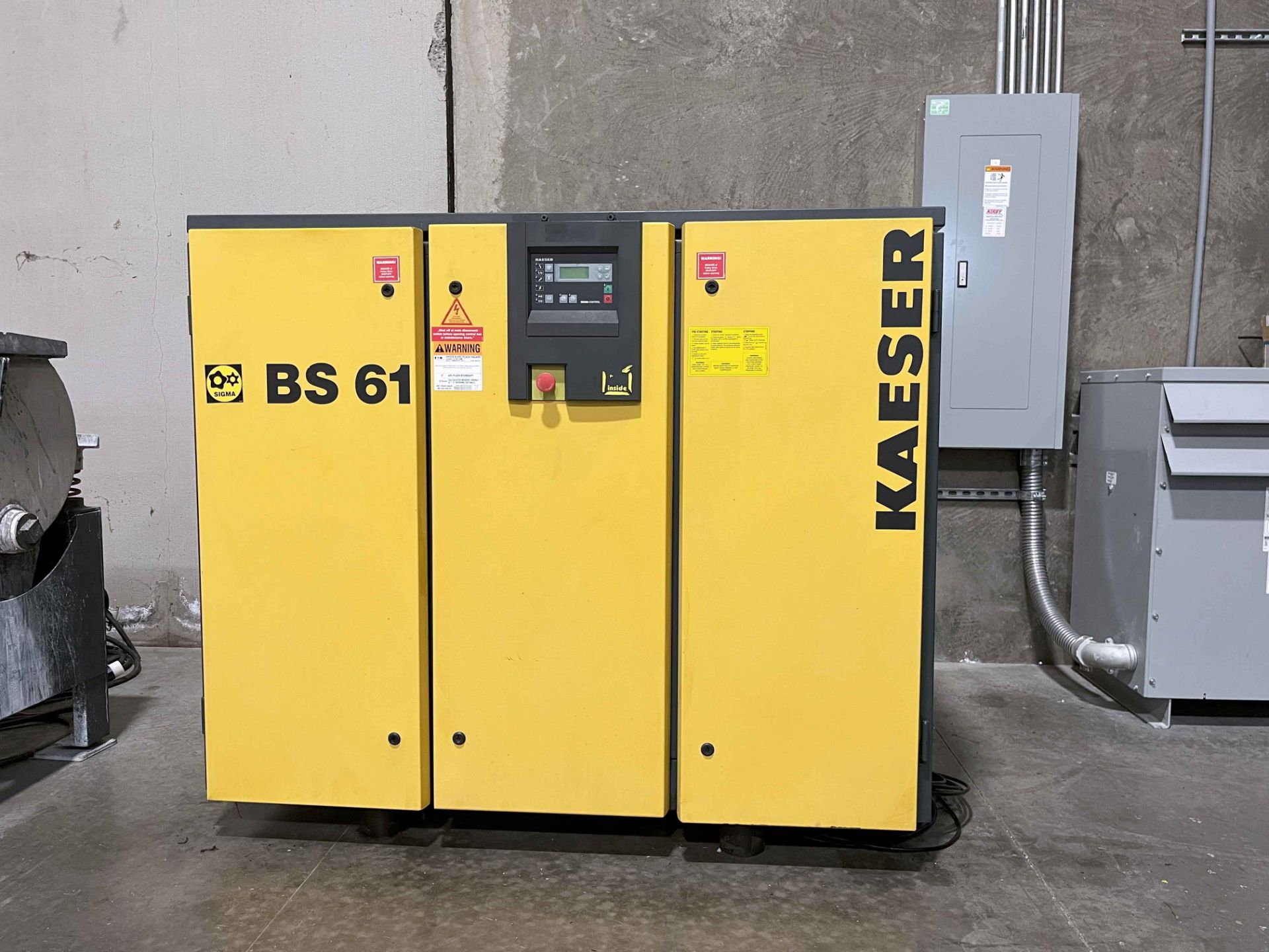 Kaeser Screw BS 61 Air Compressor (2000)