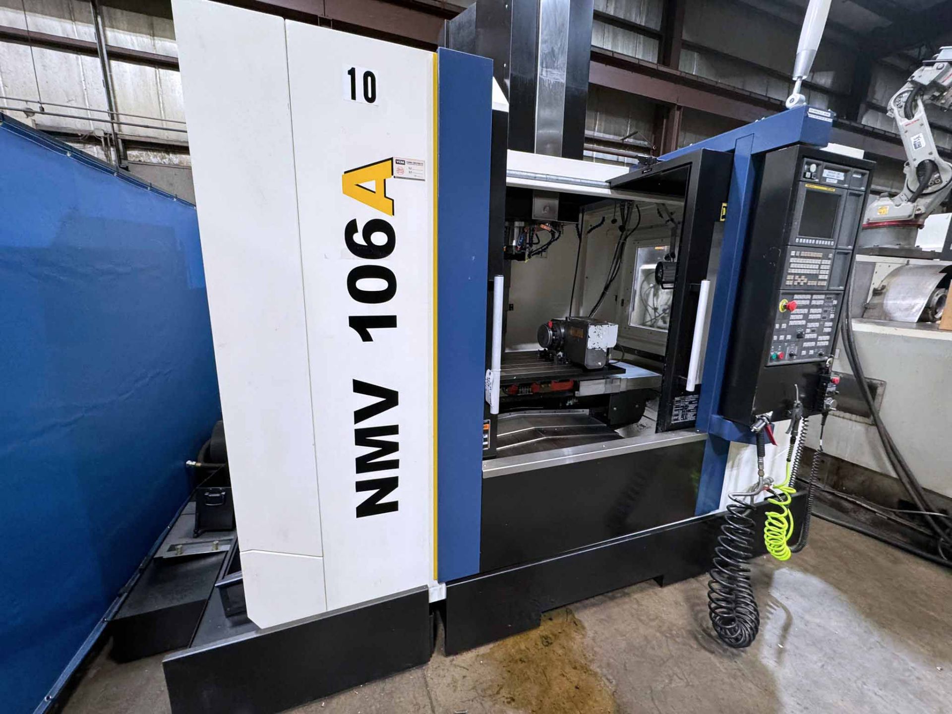 YCM NMV106A Vertical Machining Center (2014) - Image 9 of 16