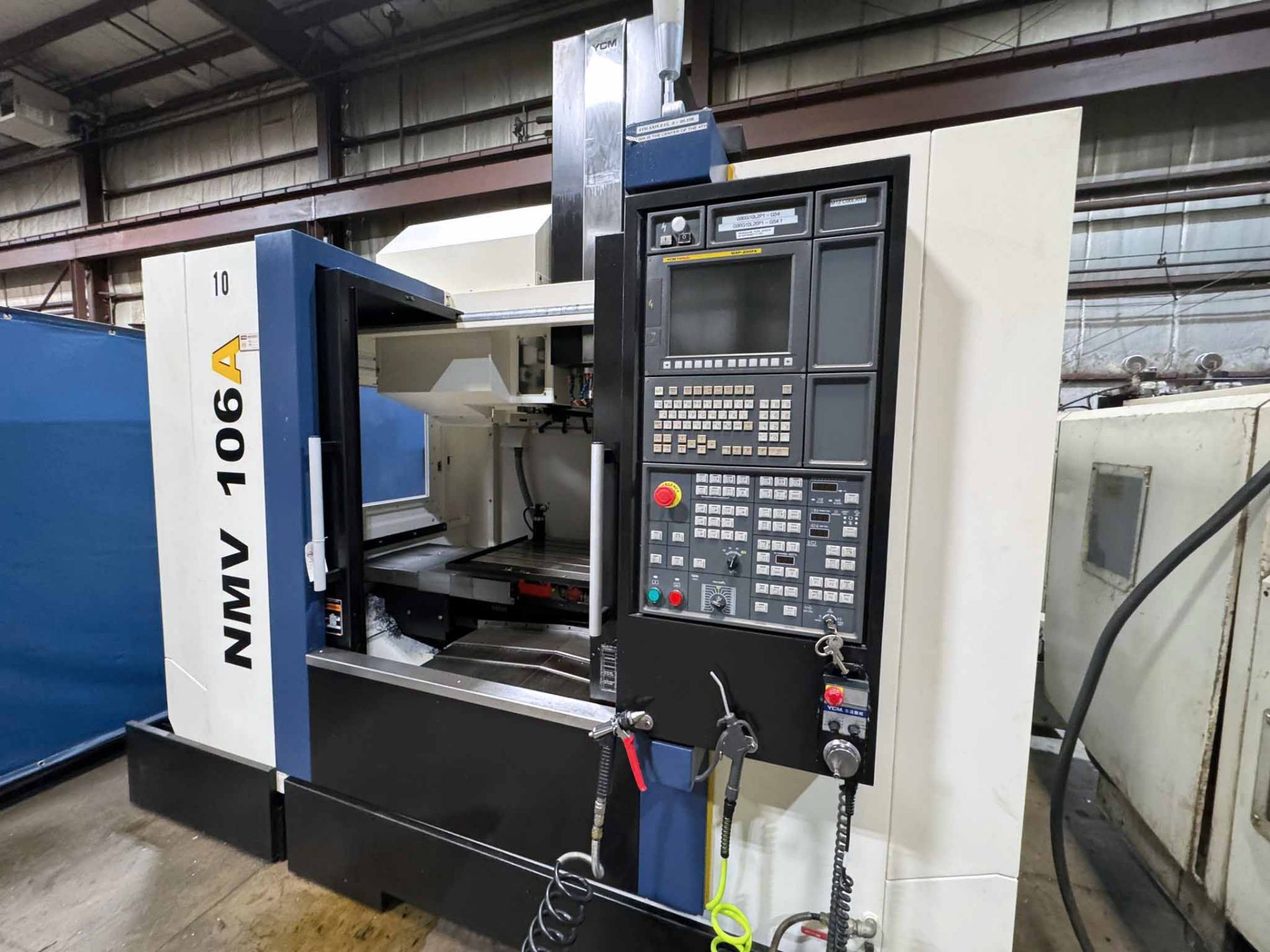 YCM NMV106A Vertical Machining Center (2014) - Image 10 of 16