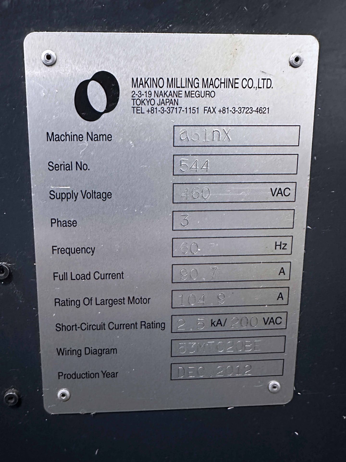 Makino A51NX (2012) - NEW Spindle in 2021 - Image 25 of 25