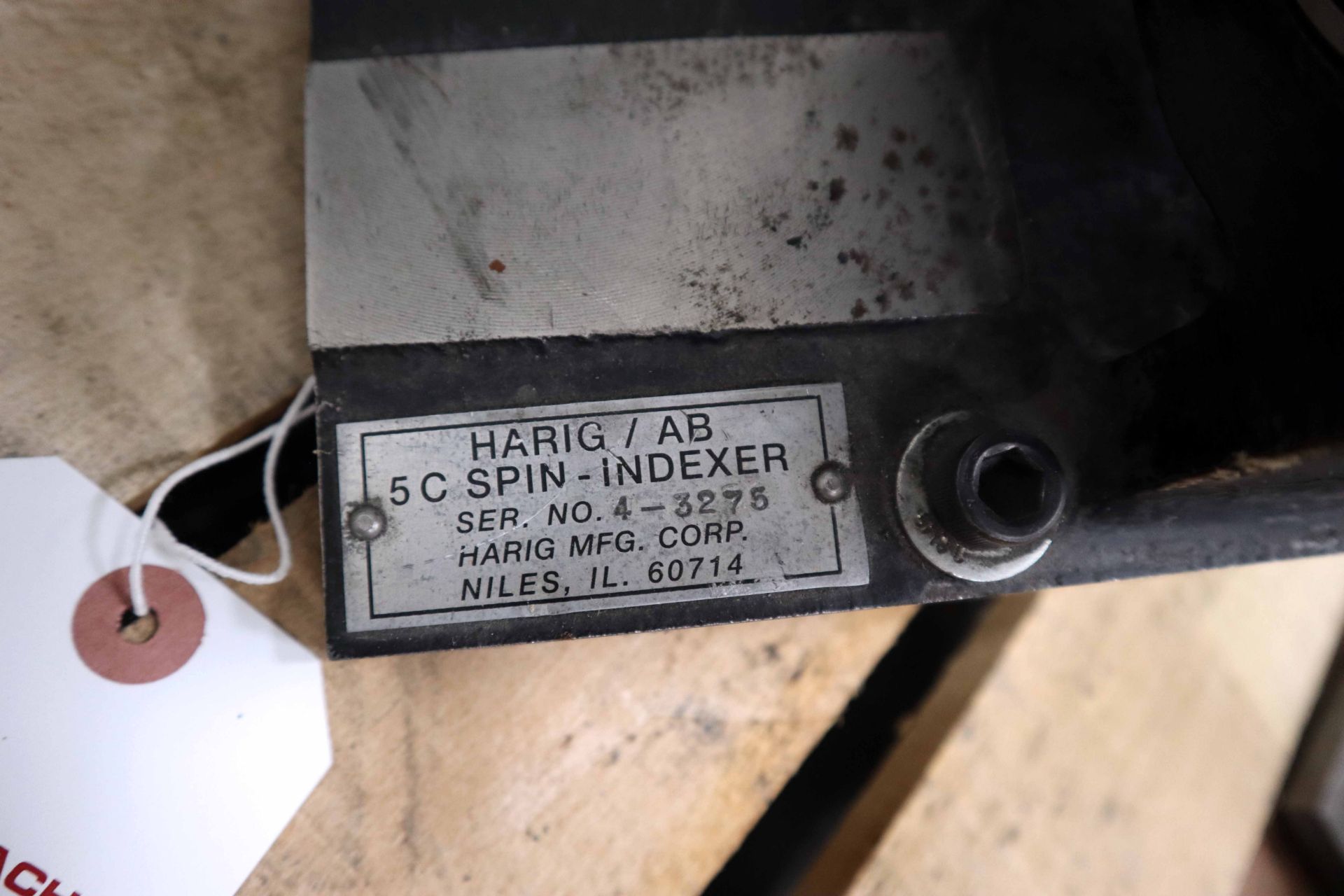 Harig Manual 5C Spin Indexer - Image 3 of 4