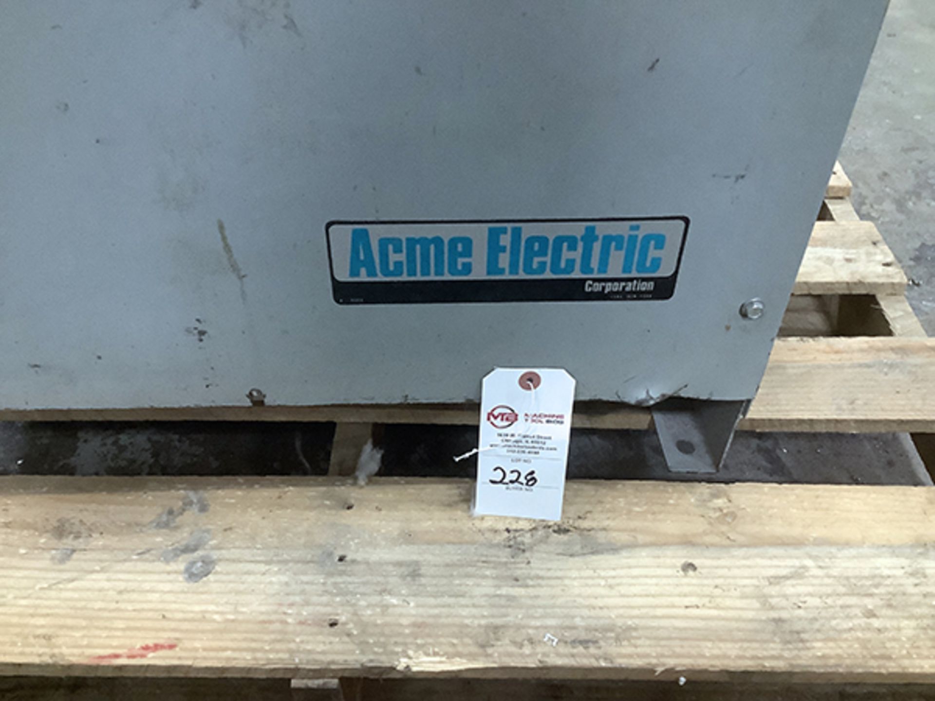 Acme Electric Power Transformer - Image 2 of 4