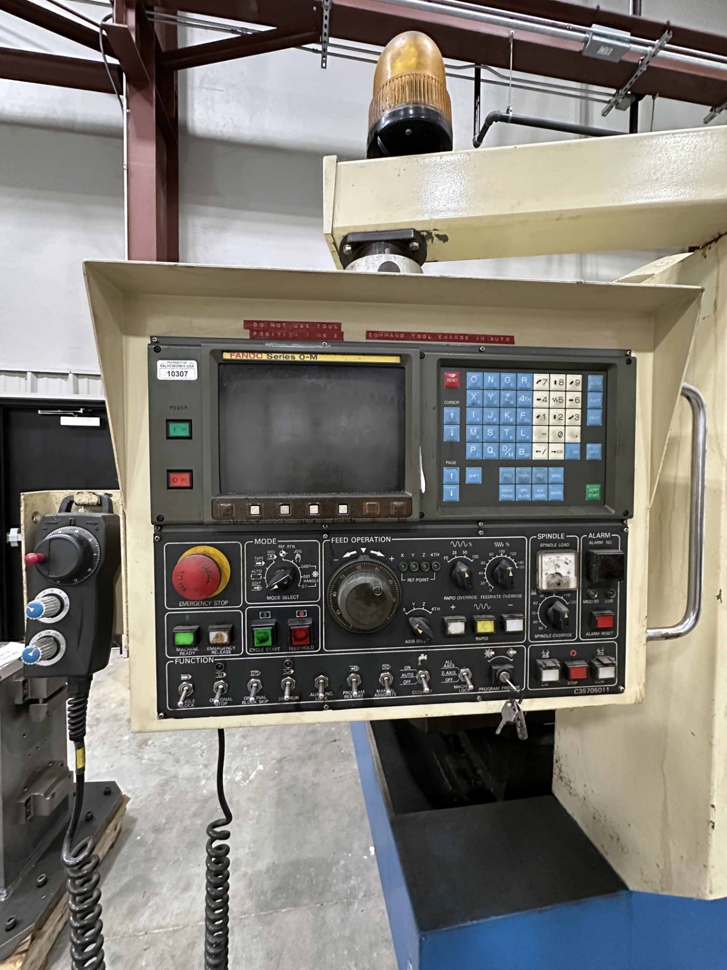 Daewoo ACE-V35 CNC Mill - Image 2 of 8