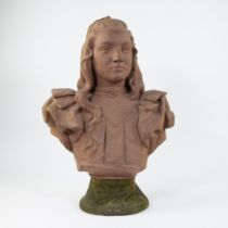 Emile JESPERS (1862-1918), terracotta, signed and dated 1899